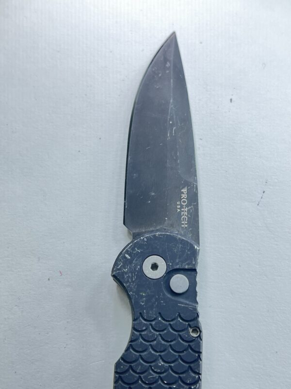 Pro-Tech USA TR-3 X1-M – Tactical Response 3 Military Issue 154CM Automatic Knife - Image 10