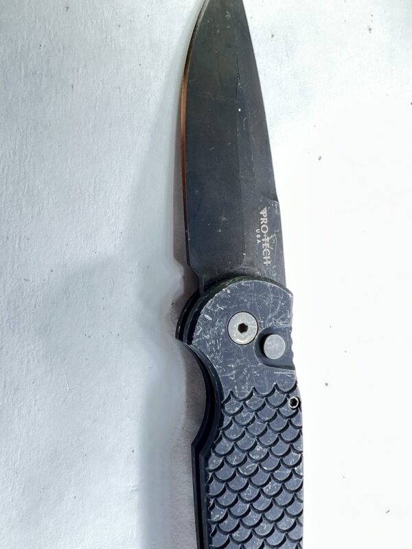 Pro-Tech USA TR-3 X1-M – Tactical Response 3 Military Issue 154CM Automatic Knife - Image 3