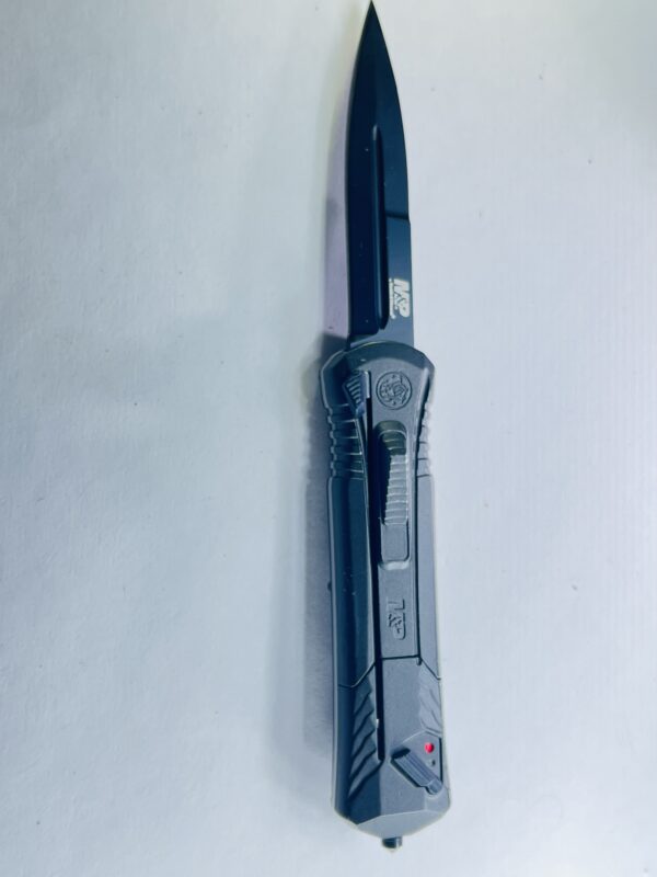 Smith & Wesson M&P AUS 8 OTF Spring Assisted Spear Point Knife - Image 9