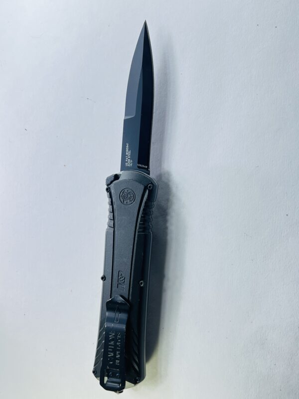 Smith & Wesson M&P AUS 8 OTF Spring Assisted Spear Point Knife - Image 12