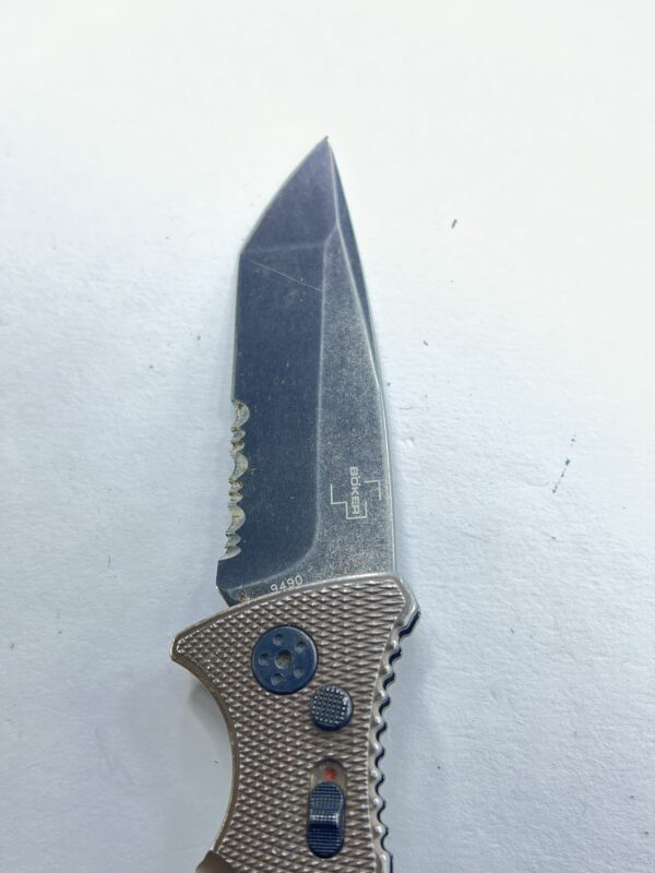 Boker Strike Automatic AUS 8 Pocket Knife - Image 4