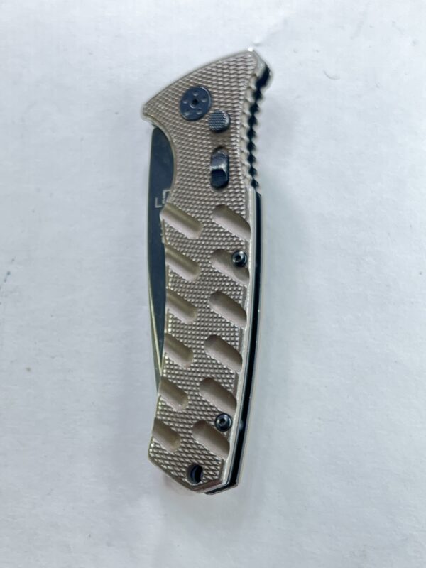 Boker Plus Strike Tanto AUS 8 Automatic Pocket Knife Coyote Brown