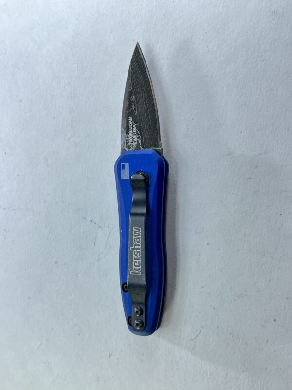 Kershaw 7500BLUDAM Launch 4 Automatic Damascus Blade Knife - Image 5