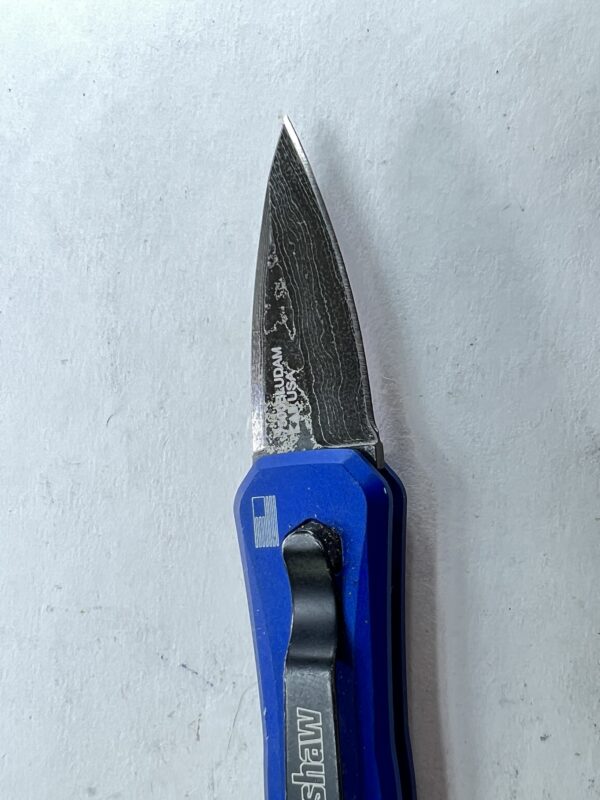 Kershaw 7500BLUDAM Launch 4 Automatic Damascus Blade Knife - Image 4