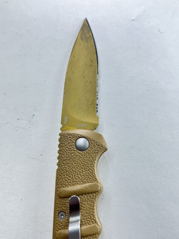 Boker Plus Kalashnikov 74 Desert Tan Auto Pocket Knife AUS 8 - Image 9