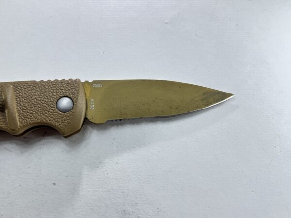 Boker Plus Kalashnikov 74 Desert Tan Auto Pocket Knife AUS 8 - Image 5