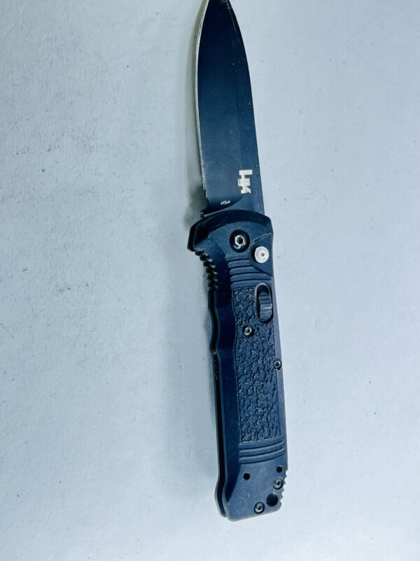 H&K Heckler & Koch Benchmade Patrol 14430 Tactical D2 Automatic Knife - Image 7