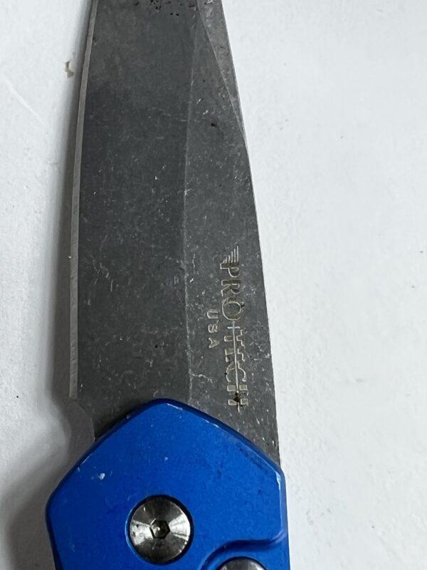 Pro-Tech USA Newport S35-VN Tactical Automatic Knife Blue - Image 7