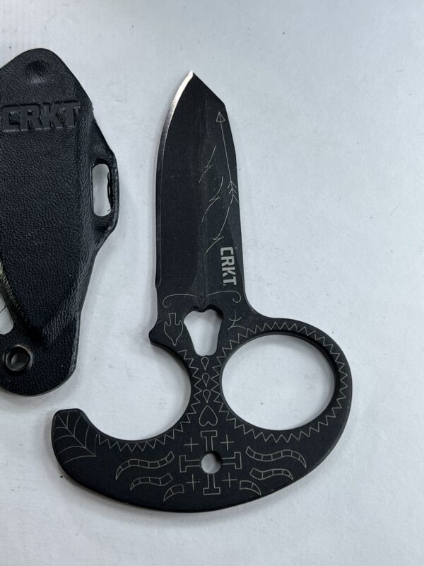 CRKT Tecpatl Fixed Blade Push Dagger Knife W/Sheath - Image 8