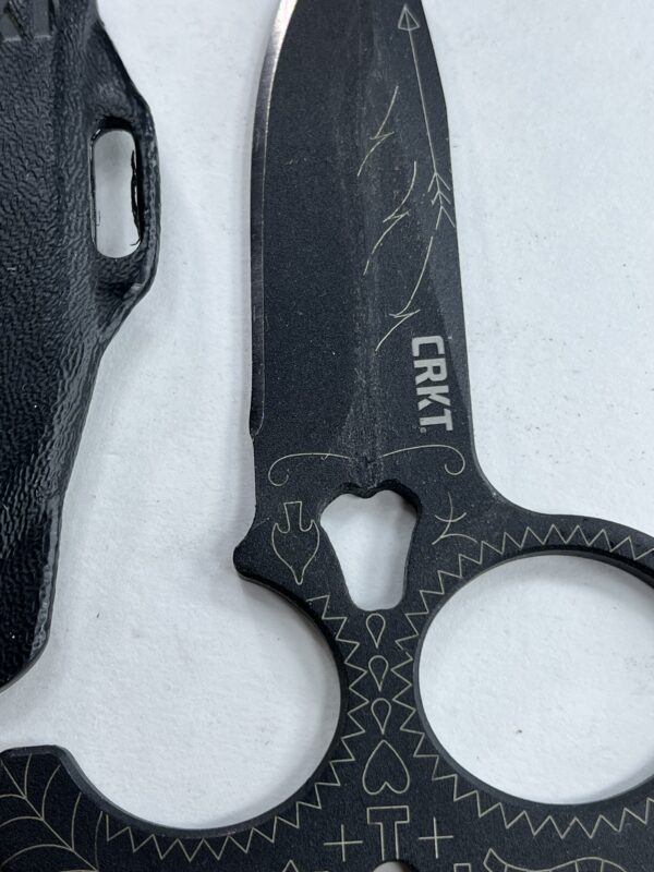 CRKT Tecpatl Fixed Blade Push Dagger Knife W/Sheath - Image 6