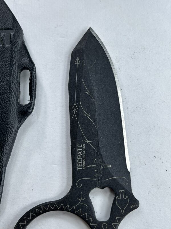 CRKT Tecpatl Fixed Blade Push Dagger Knife W/Sheath - Image 4