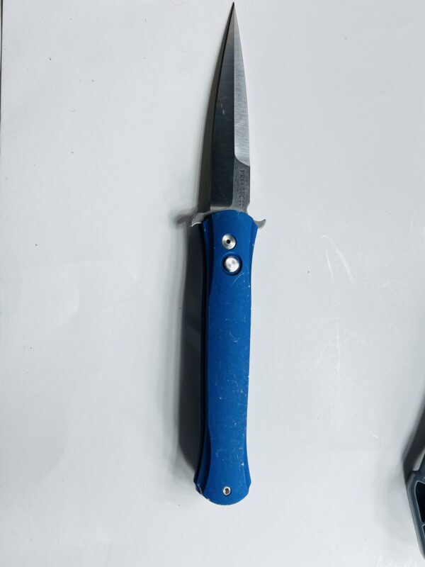 Pro-Tech USA The Don PR8 S/N 29 Automatic Knife Blue - Image 12