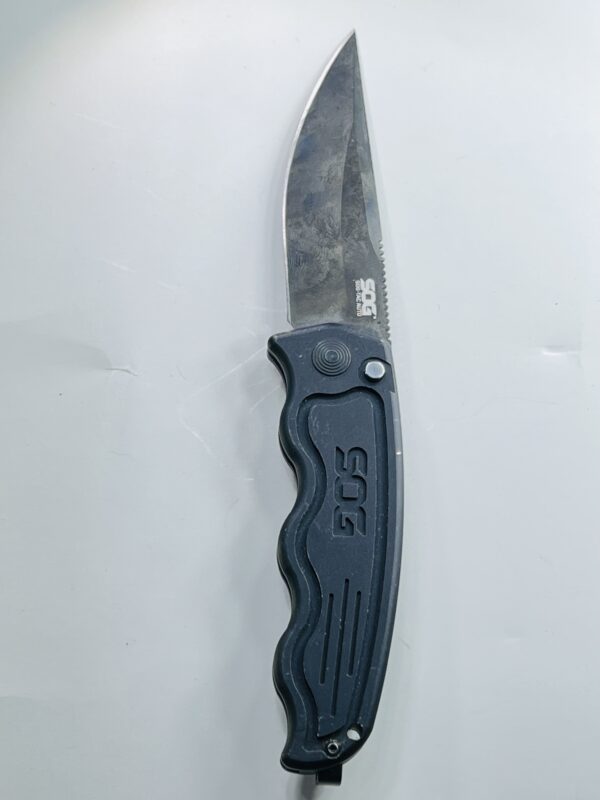 SOG-TAC Clip Point Automatic Knife - Image 15