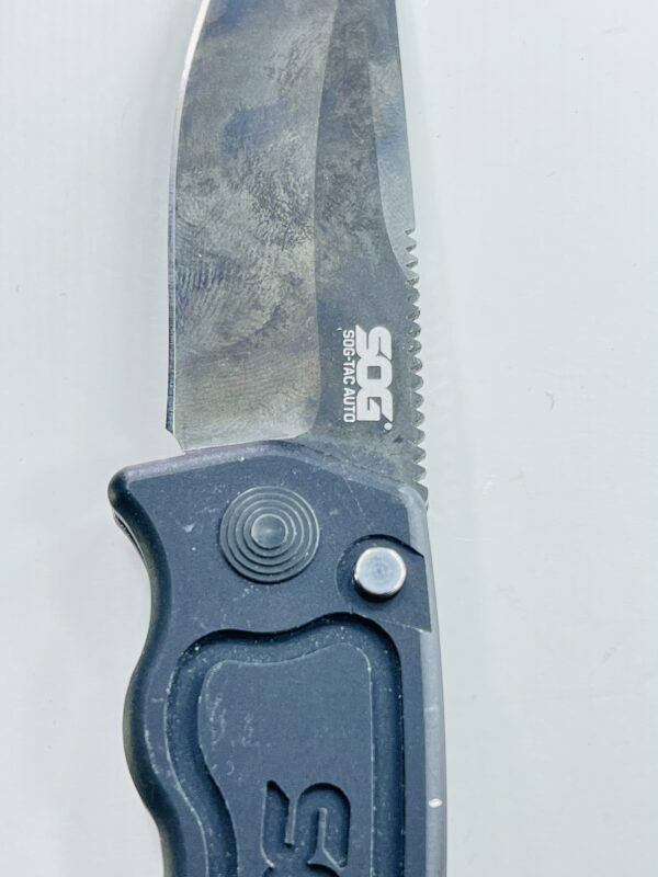 SOG-TAC Clip Point Automatic Knife - Image 13