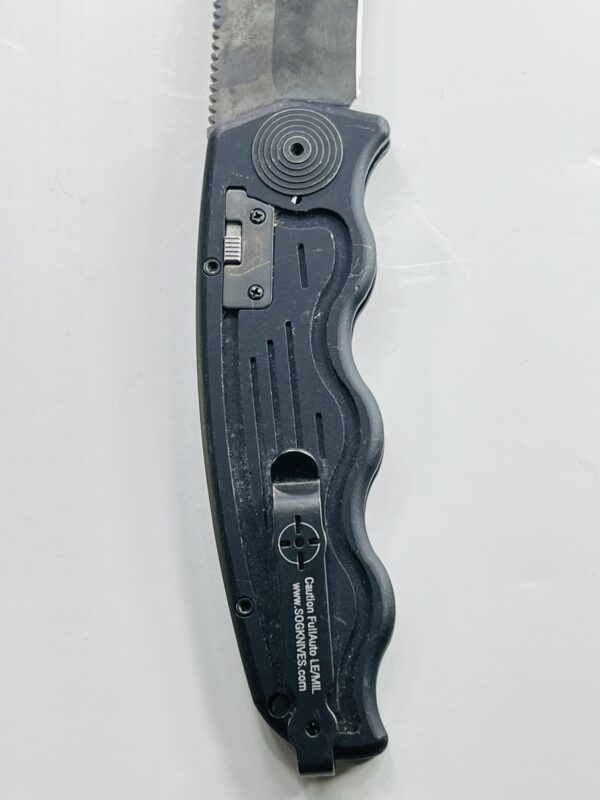 SOG-TAC Clip Point Automatic Knife - Image 9