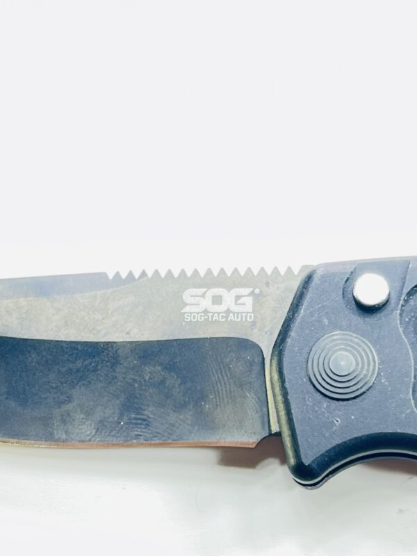 SOG-TAC Clip Point Automatic Knife - Image 7