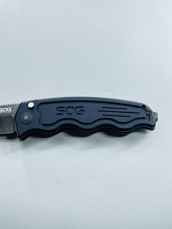 SOG-TAC Clip Point Automatic Knife - Image 6