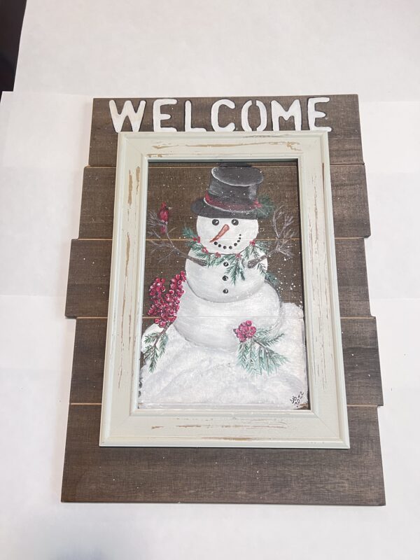 Welcome Snowman